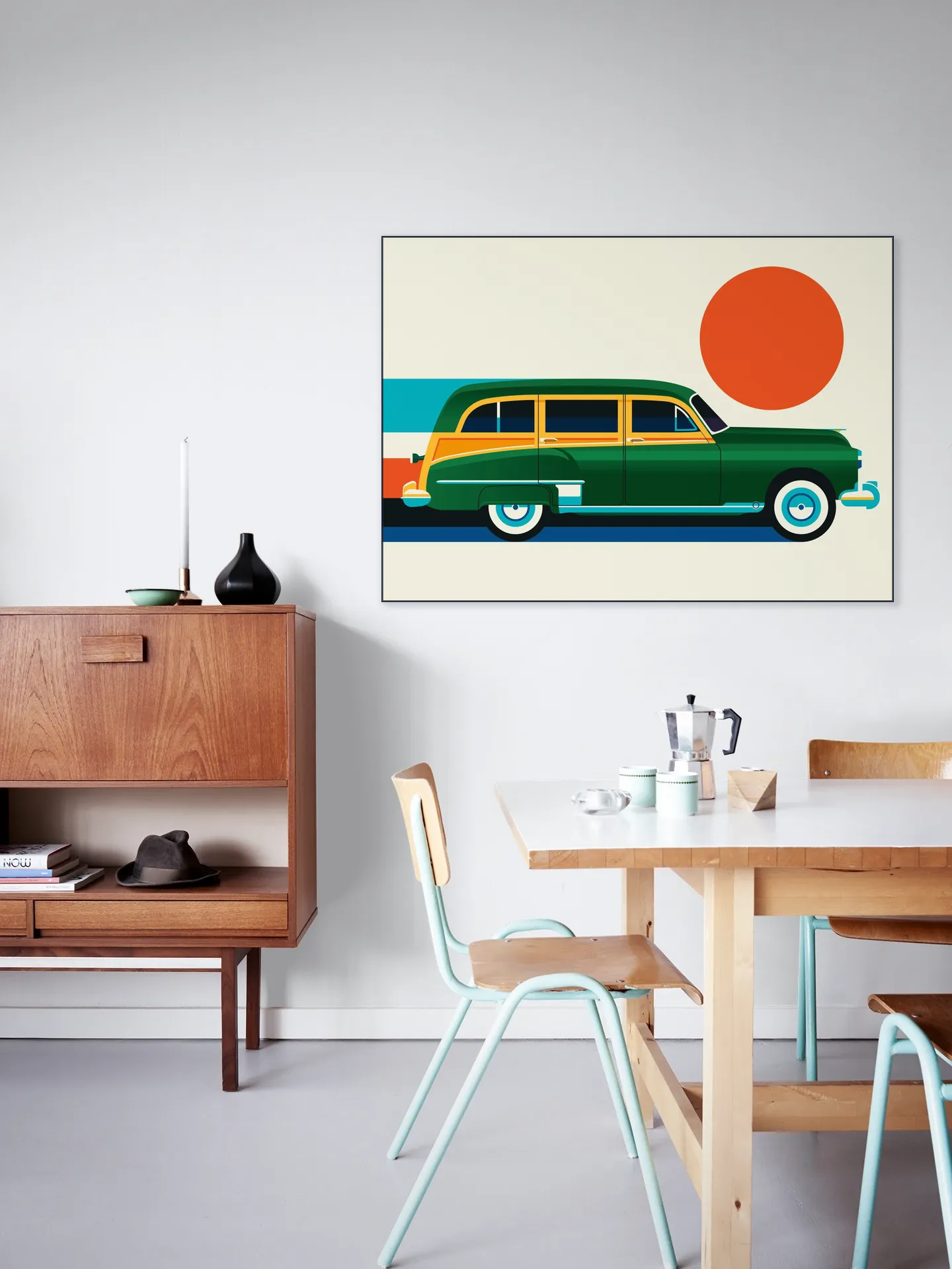 American Green Vintage Wood