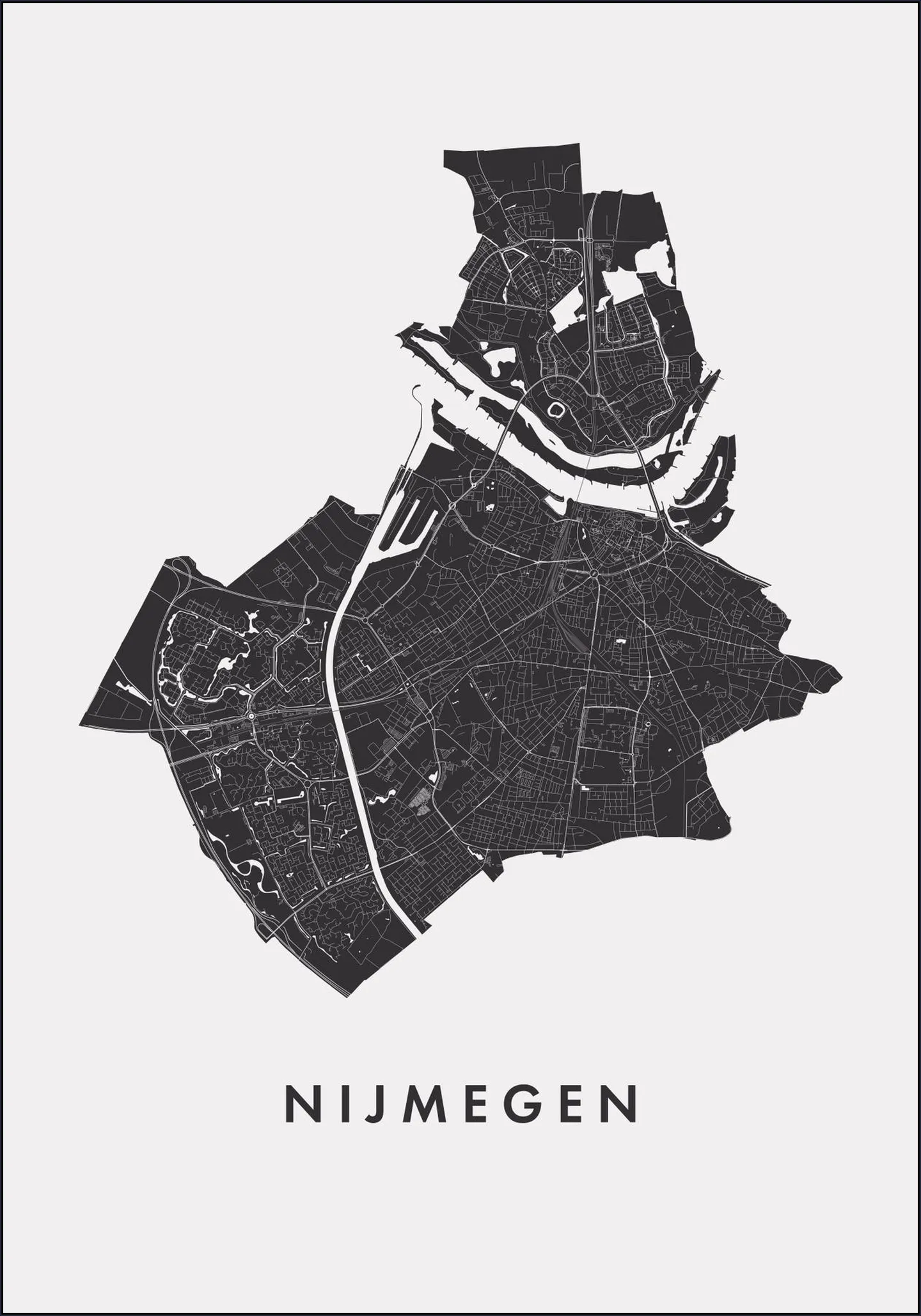 Nijmegen City Map