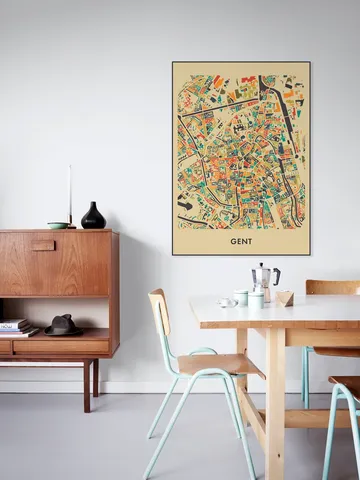 Gent Mosaic Map