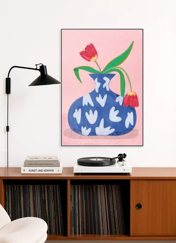 Tulpe in vase