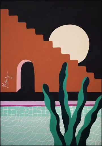 Plants by the Pool No.6