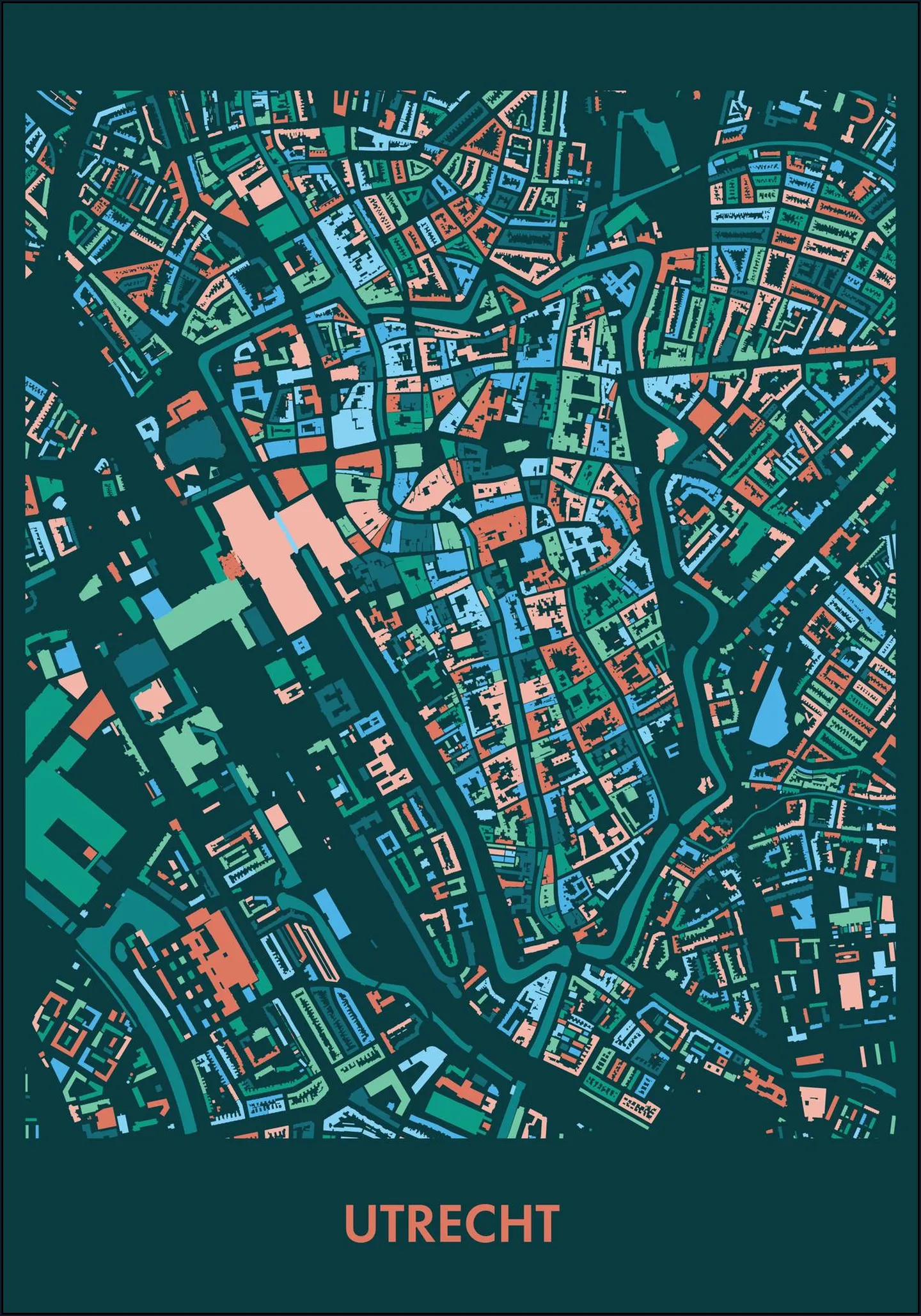 Utrecht Mozaïek Teal
