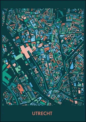Utrecht Mozaïek Teal