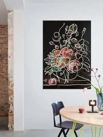 Bouquet in Strokes