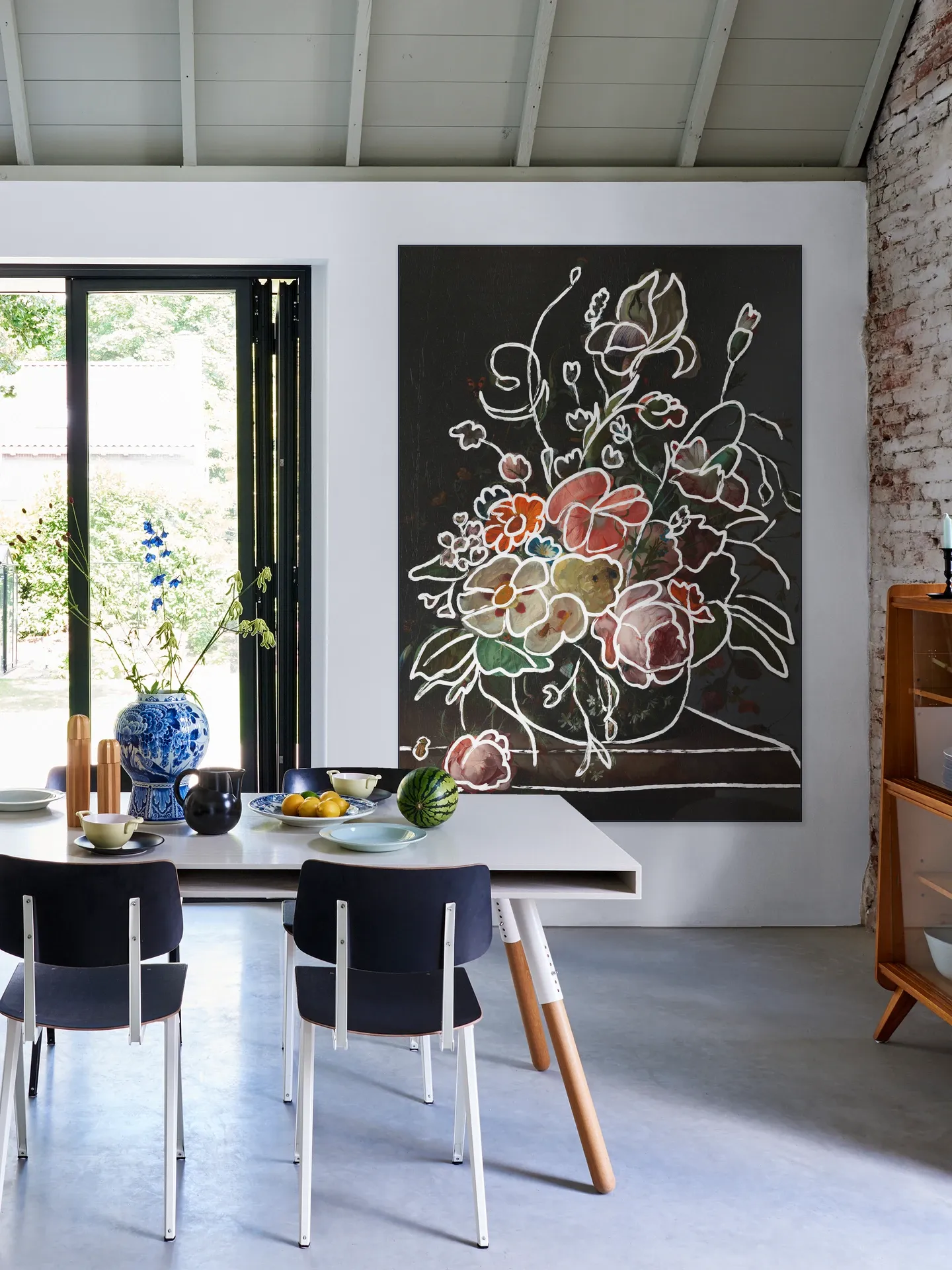 Bouquet in Strokes