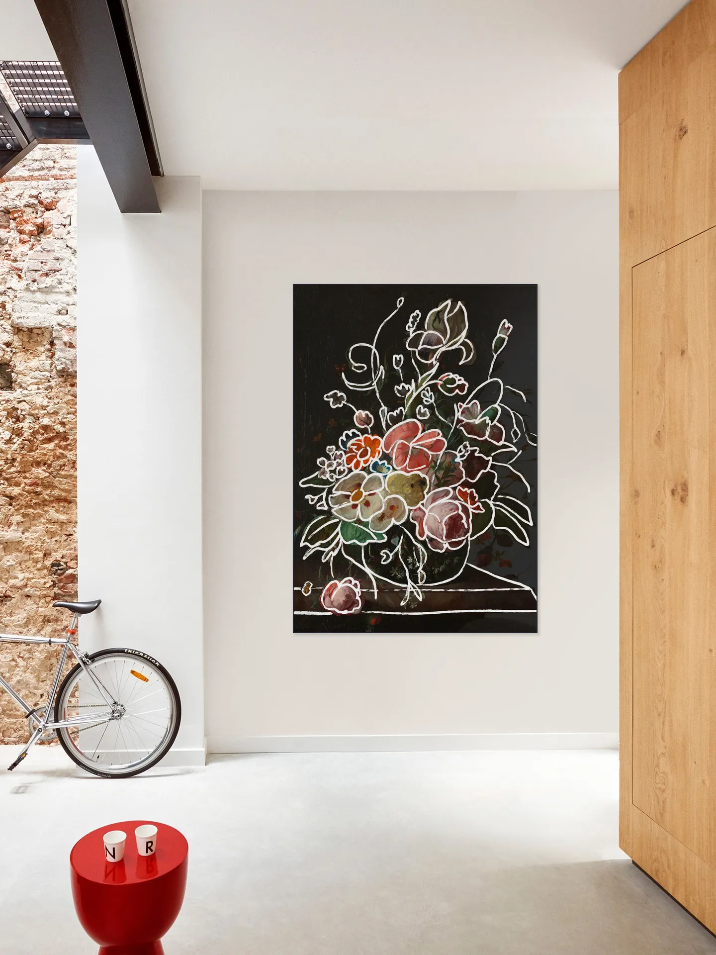 Bouquet in Strokes