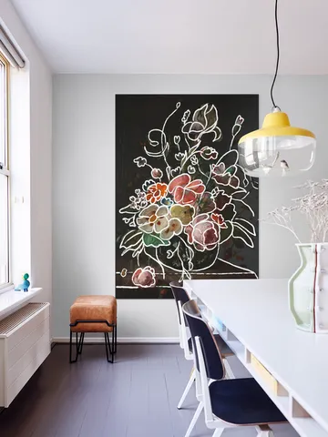 Bouquet in Strokes