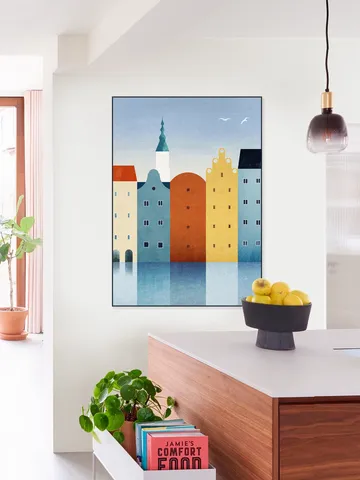 Colorful Houses - Canal City