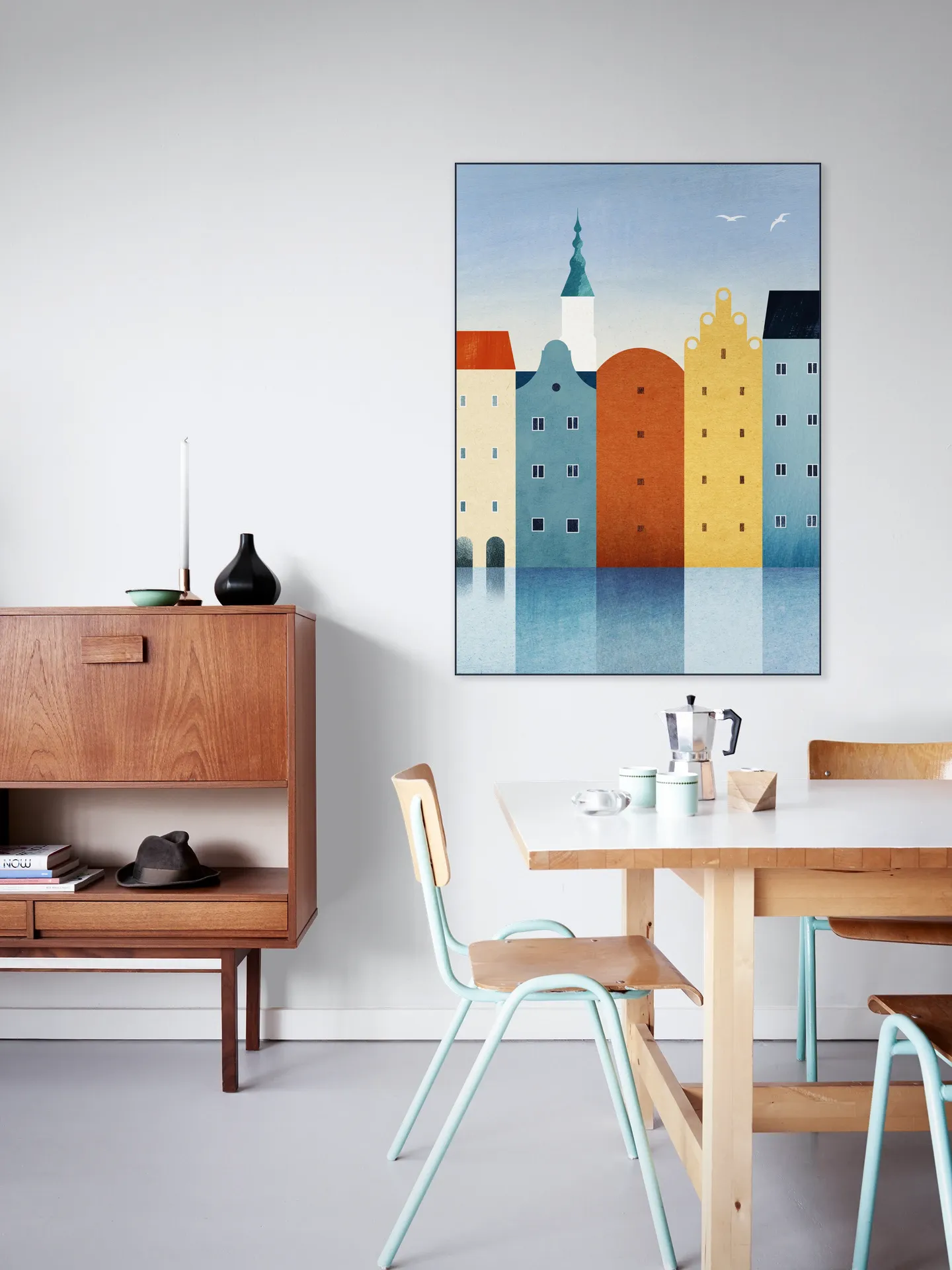 Colorful Houses - Canal City
