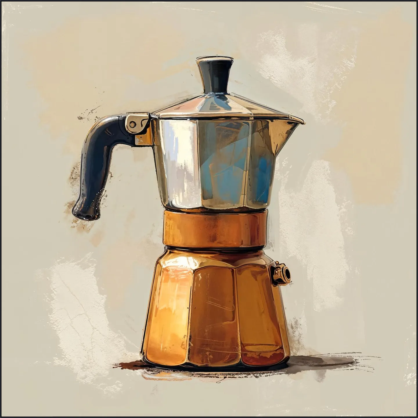 Percolator Painting