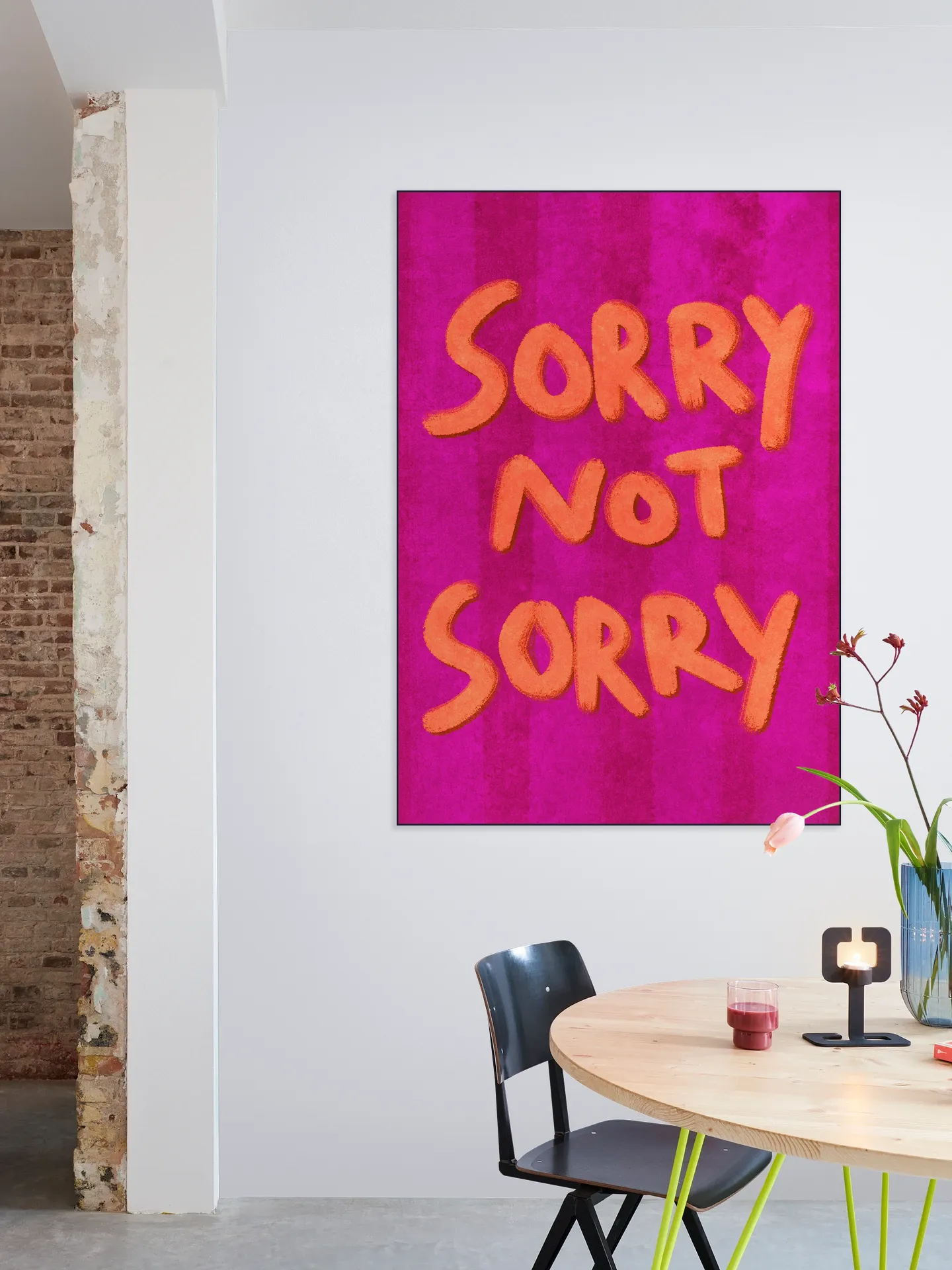 Sorry Not Sorry Handlettering