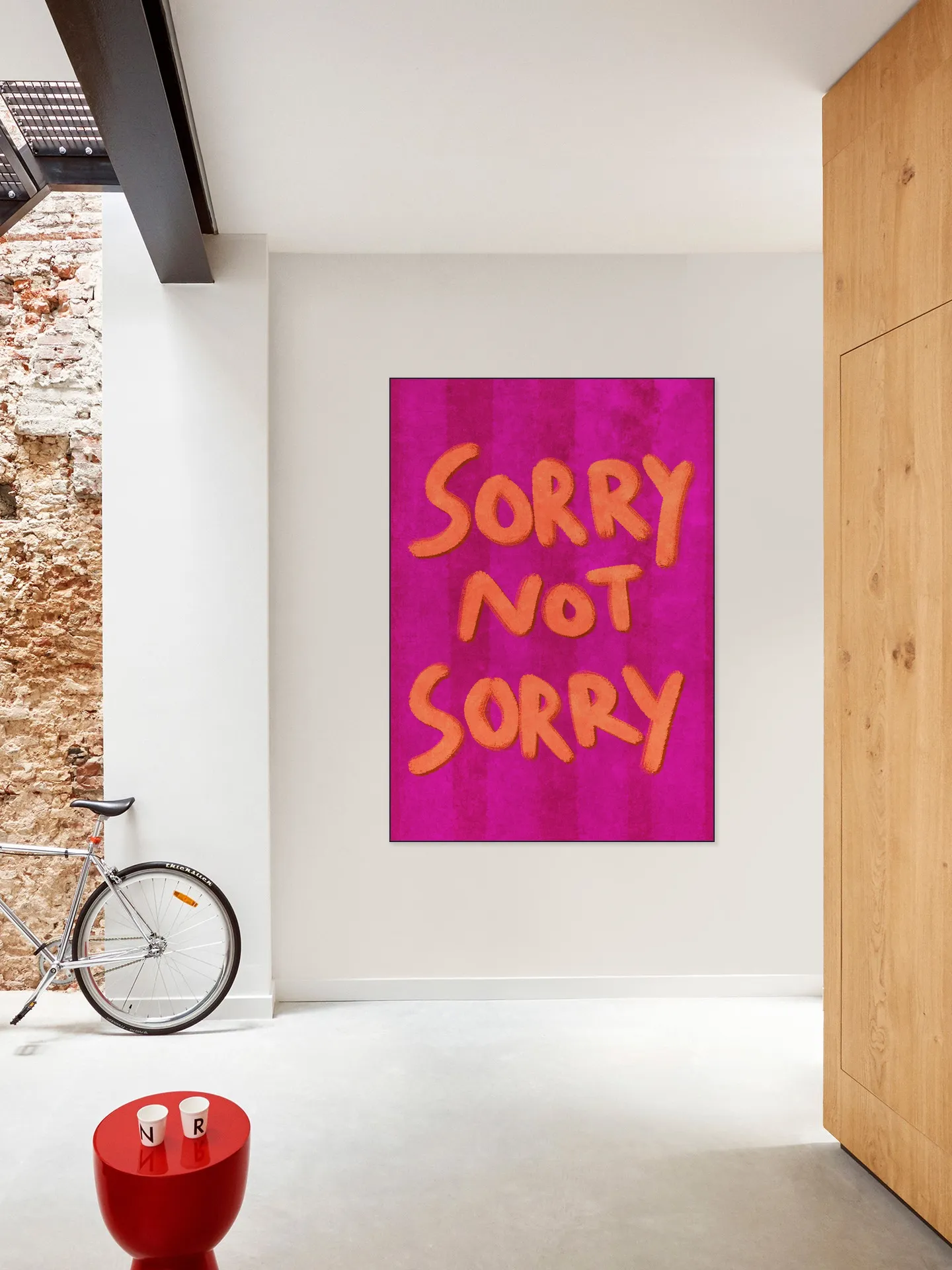 Sorry Not Sorry Handlettering