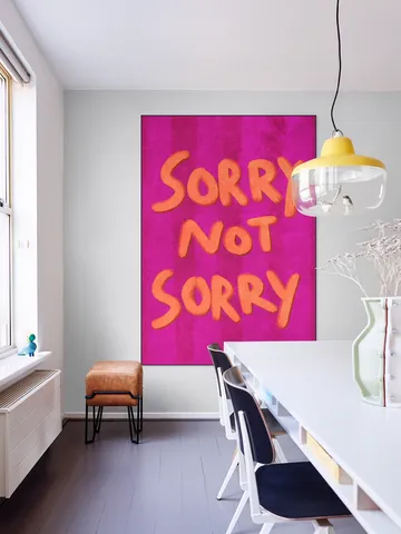 Sorry Not Sorry Handlettering