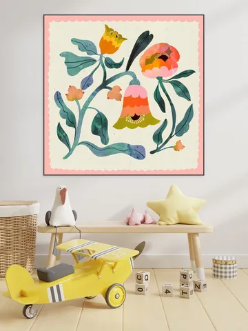 Pastel Peach Flower