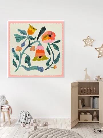 Pastel Peach Flower