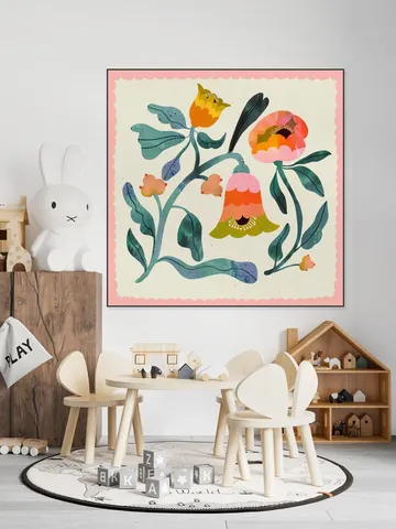 Pastel Peach Flower