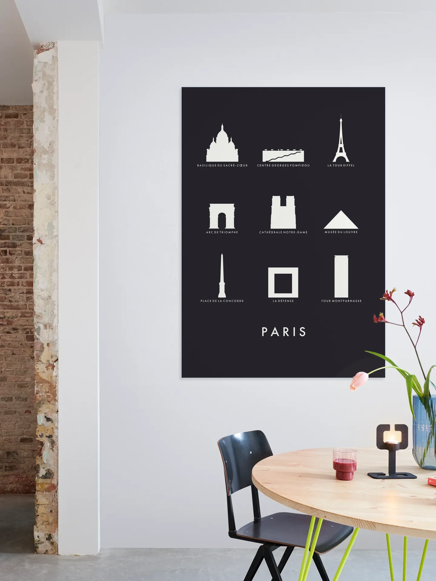Paris Architecture black