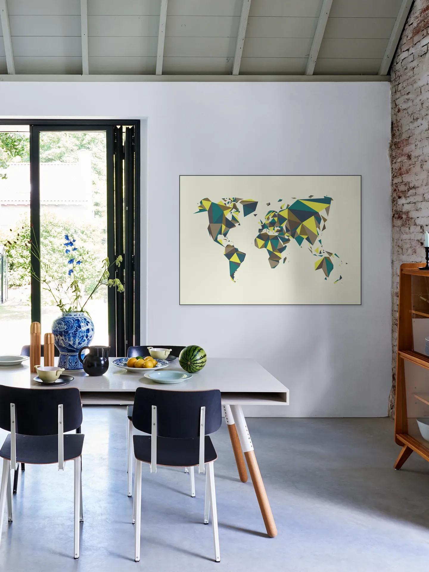 World Map 3D Spring