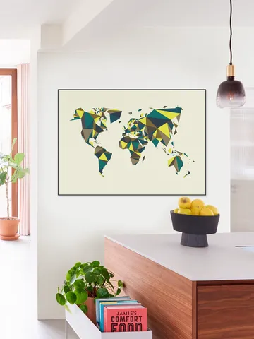 World Map 3D Spring