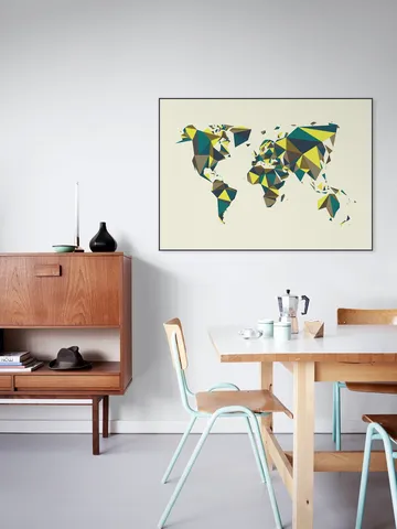 World Map 3D Spring