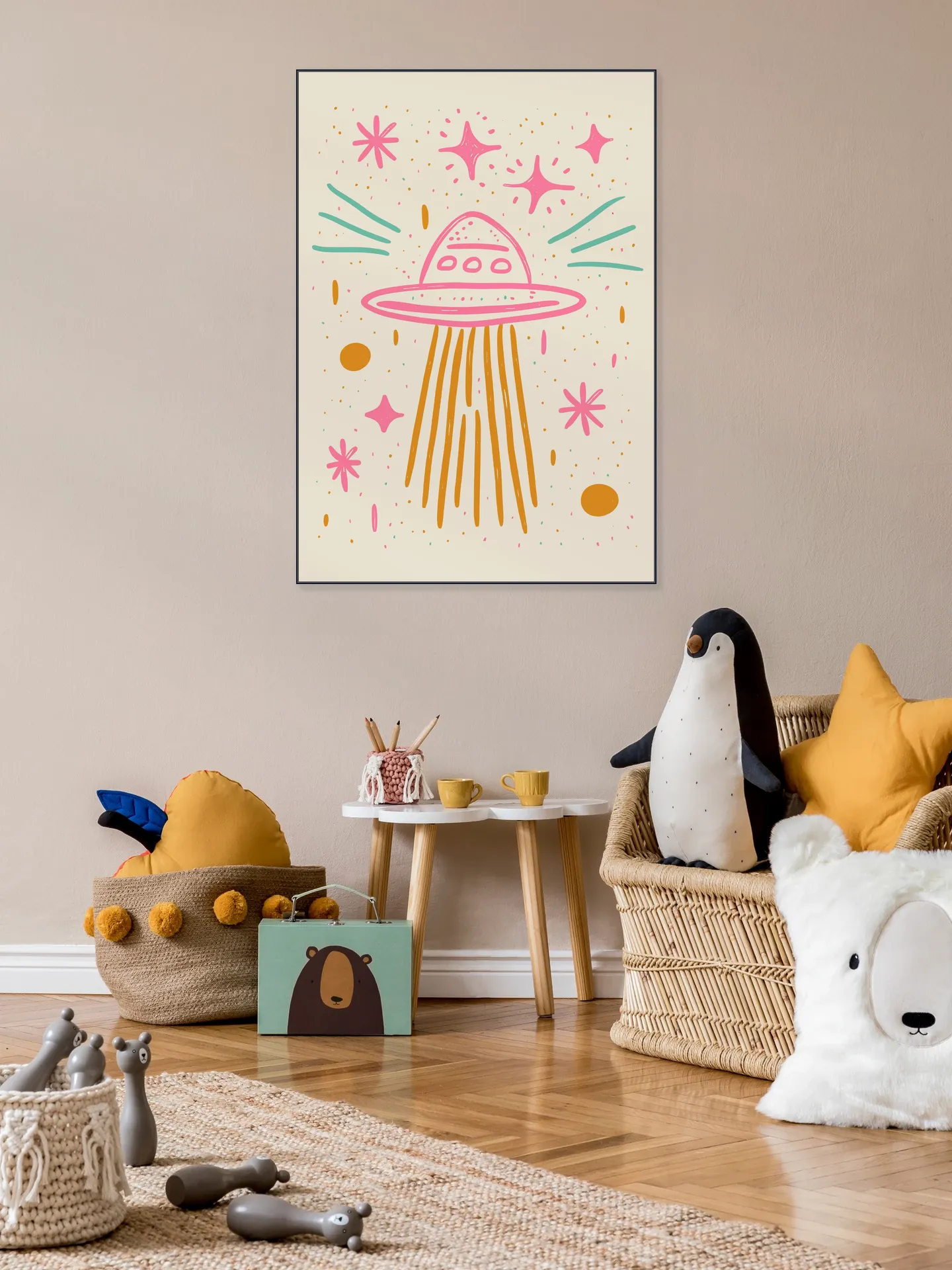 Pastel UFO