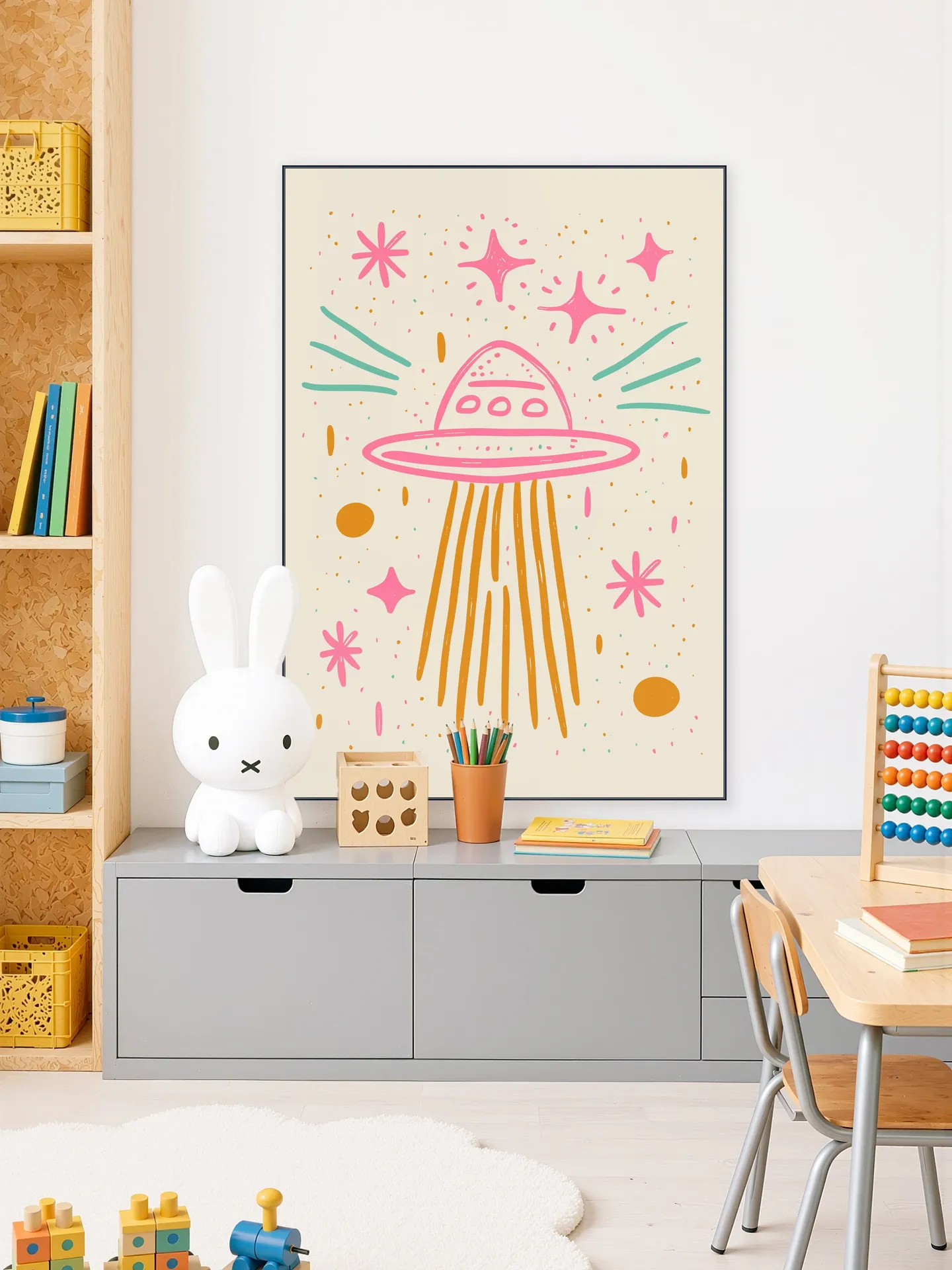 Pastel UFO