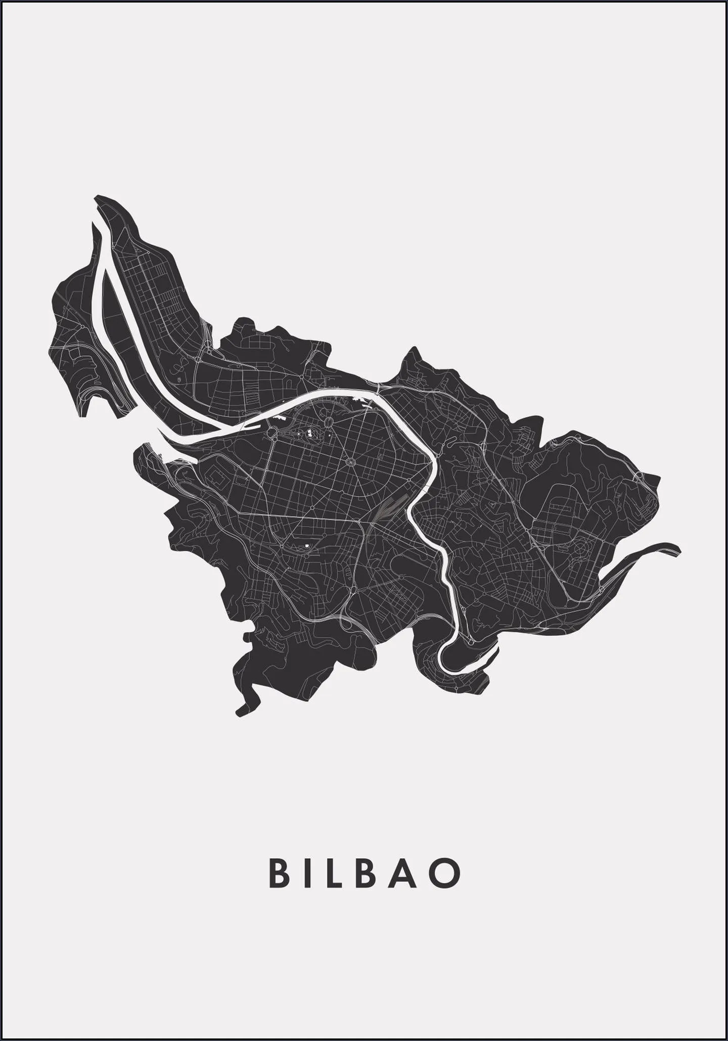 Bilbao City Map