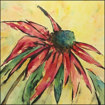 The Red Wild Flower