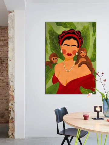 Frida and Monkeys