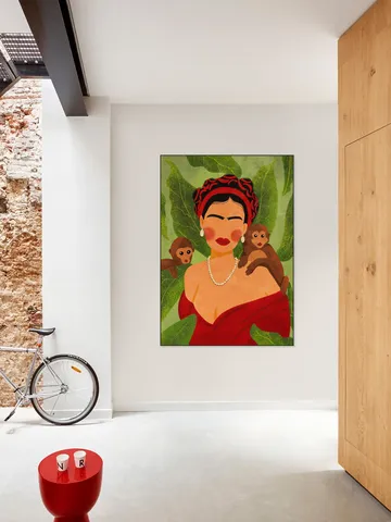 Frida and Monkeys