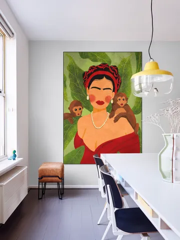 Frida and Monkeys
