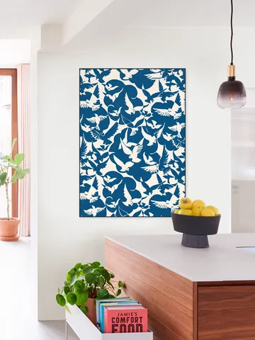 Nuee d oiseaux