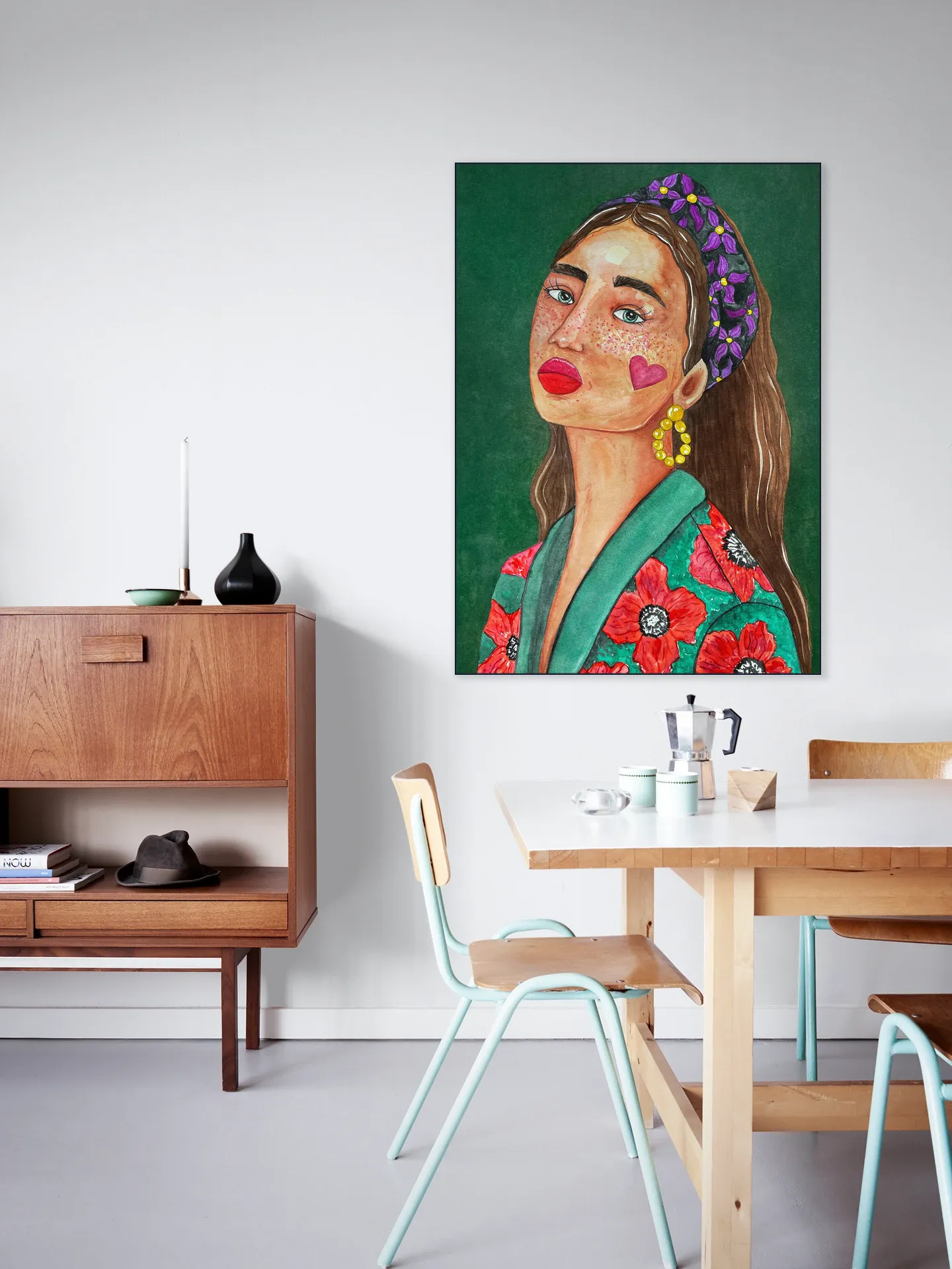 Girl with hairband
