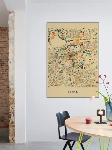 Breda Mosaic Map