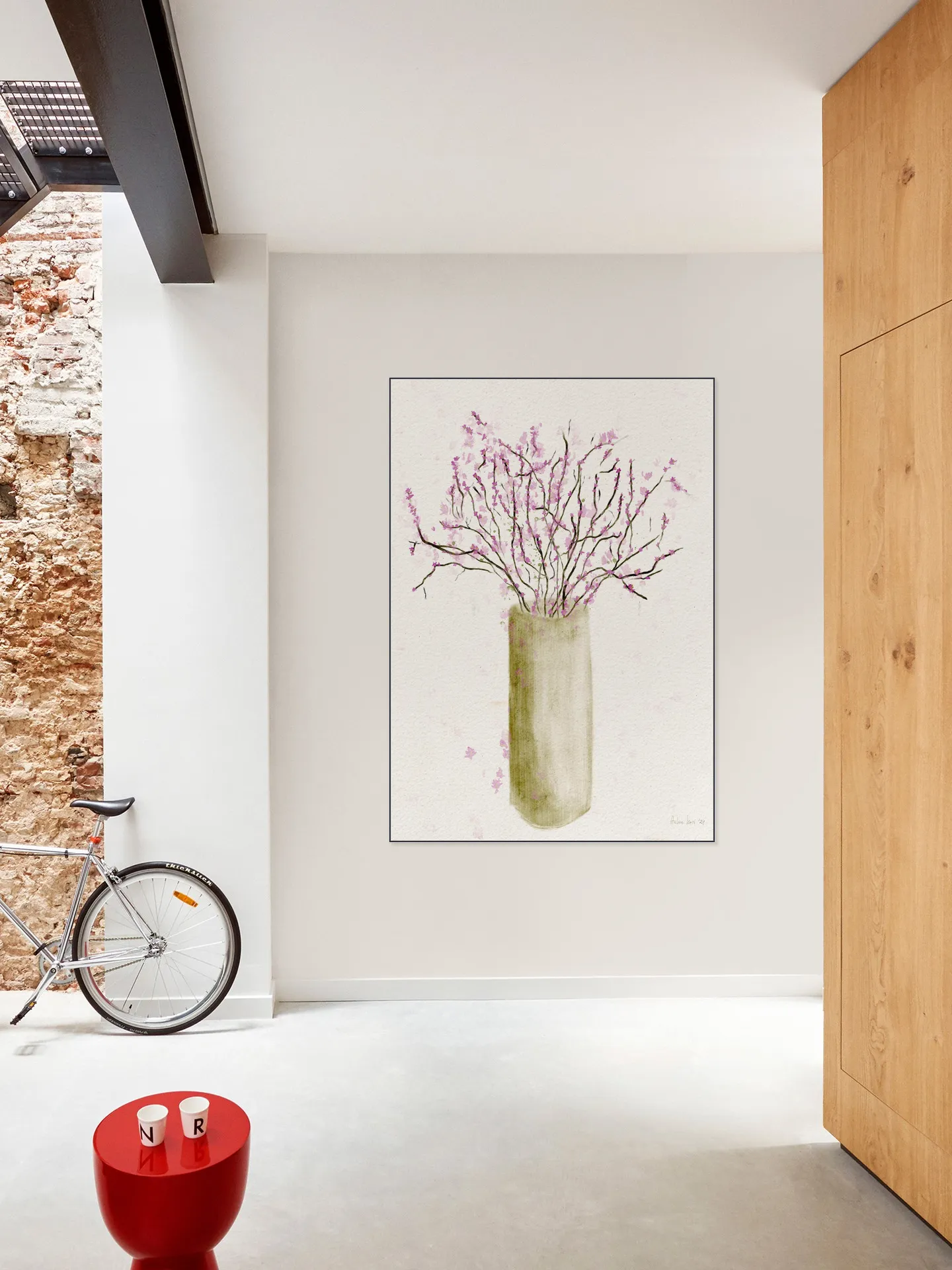 Serene Blossom Vase