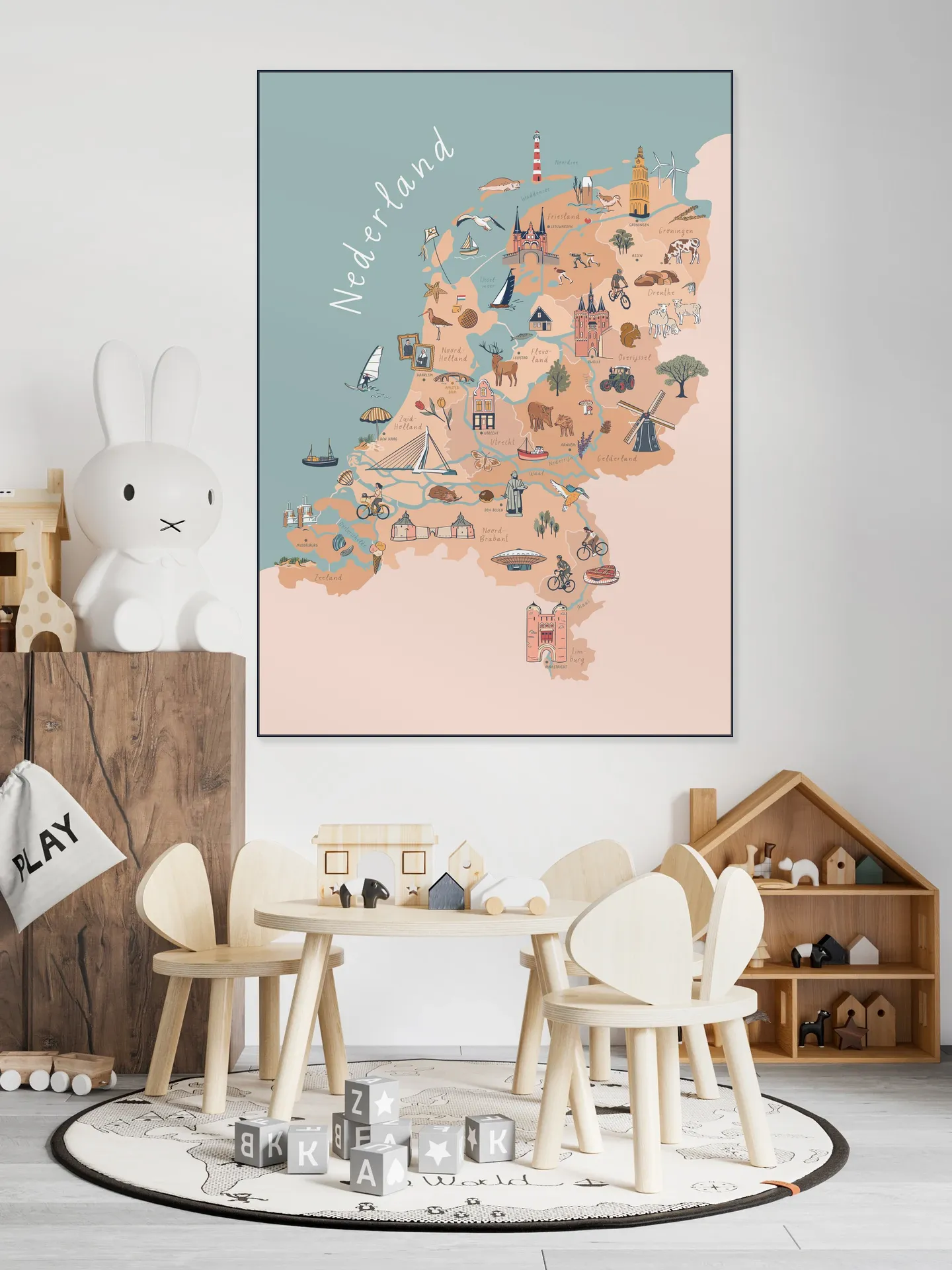 The Netherlands Illustration