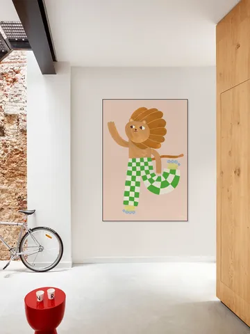 Skating Lion