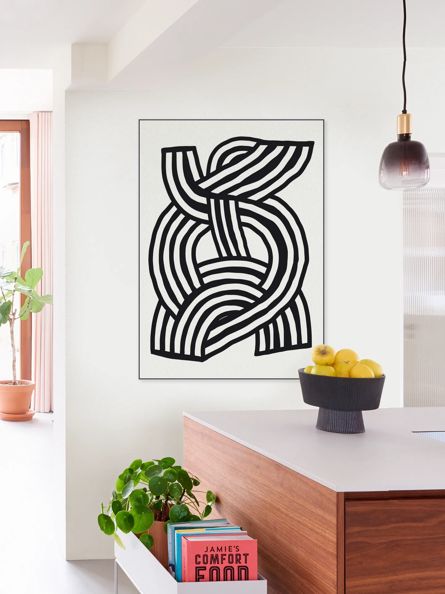 Mid Century Modern - Abstract Lines
