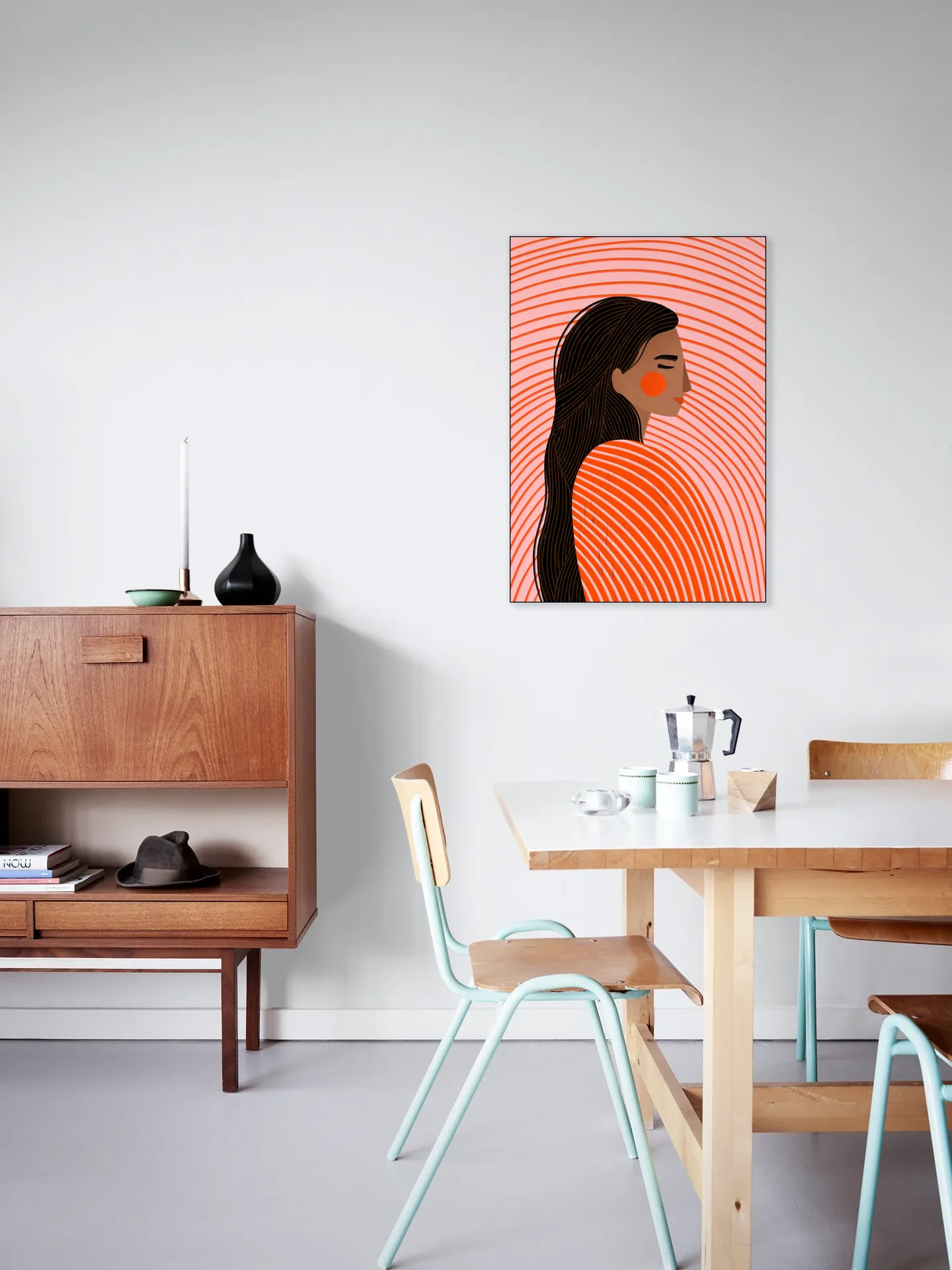The Woman With The Lines
