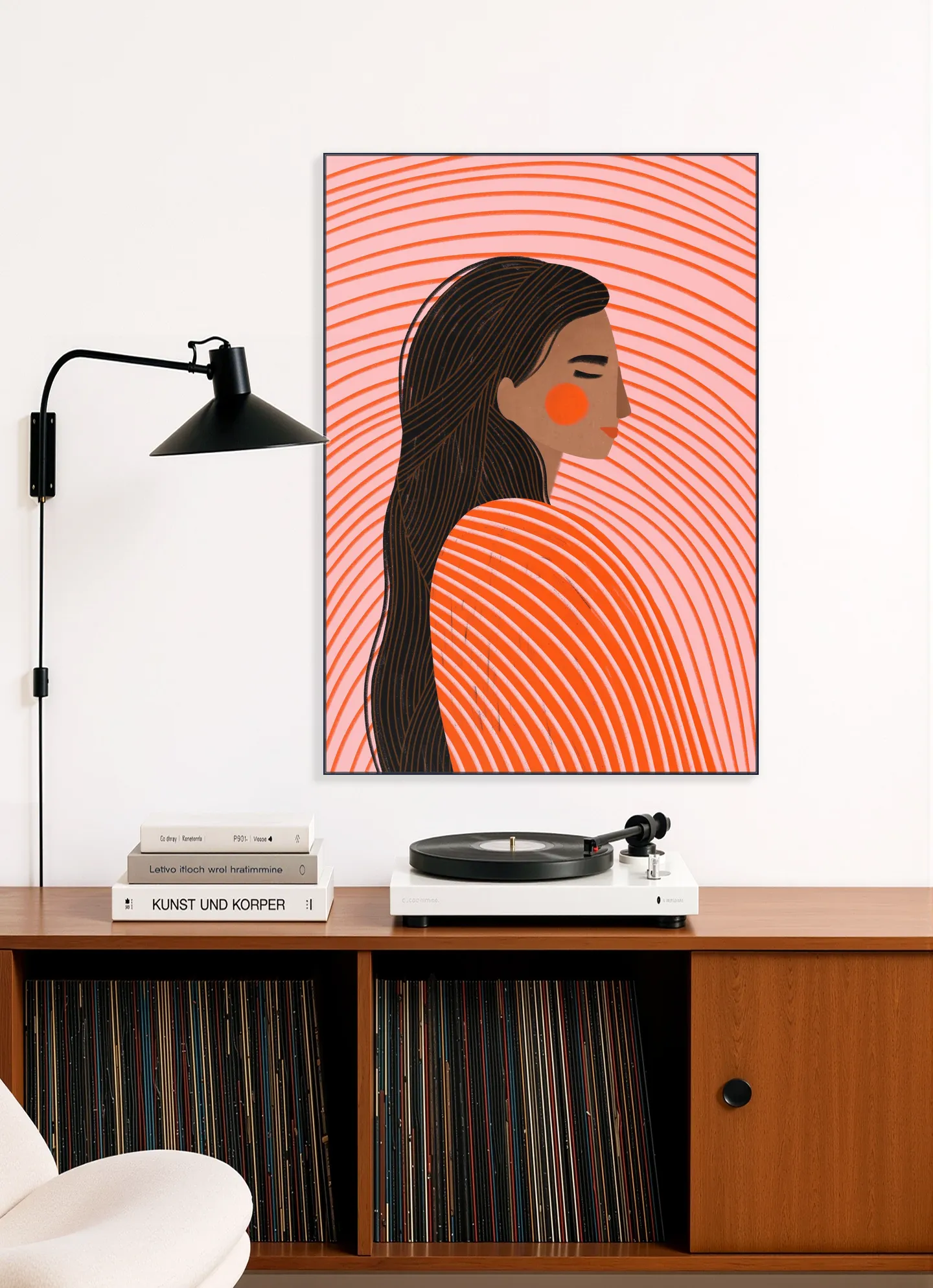 The Woman With The Lines
