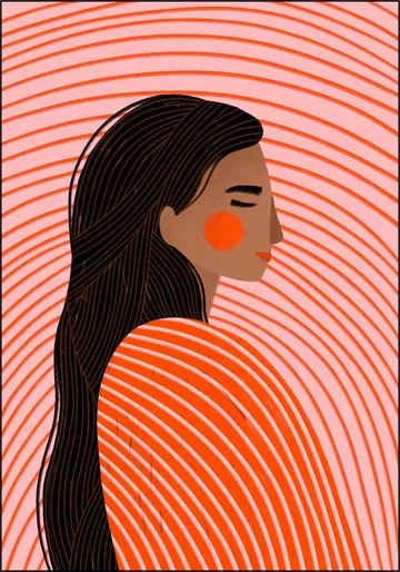 The Woman With The Lines