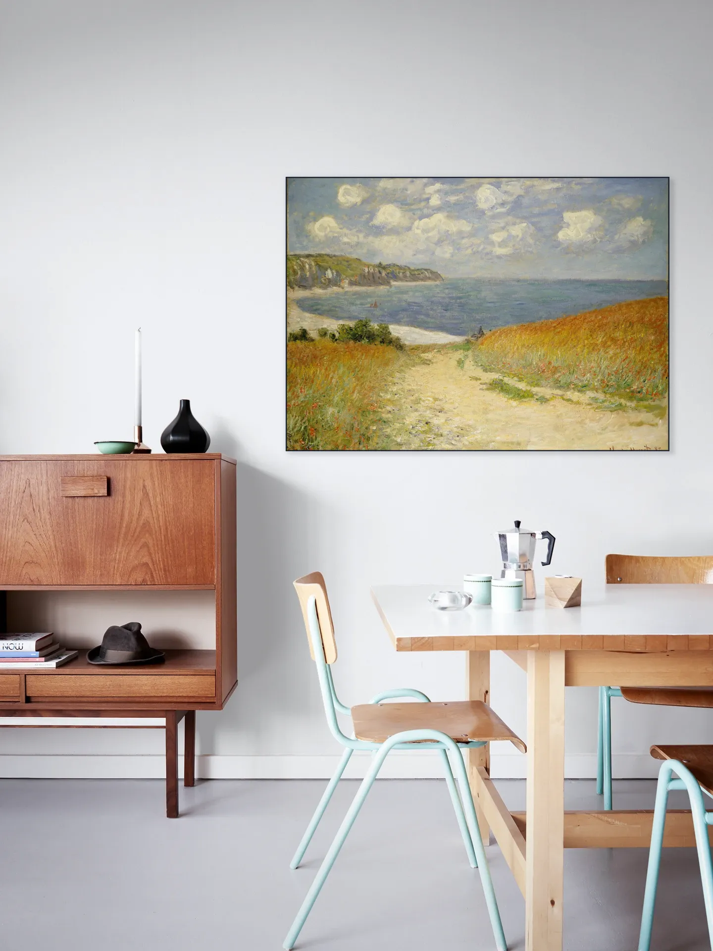 Path in the Wheat - Pourville