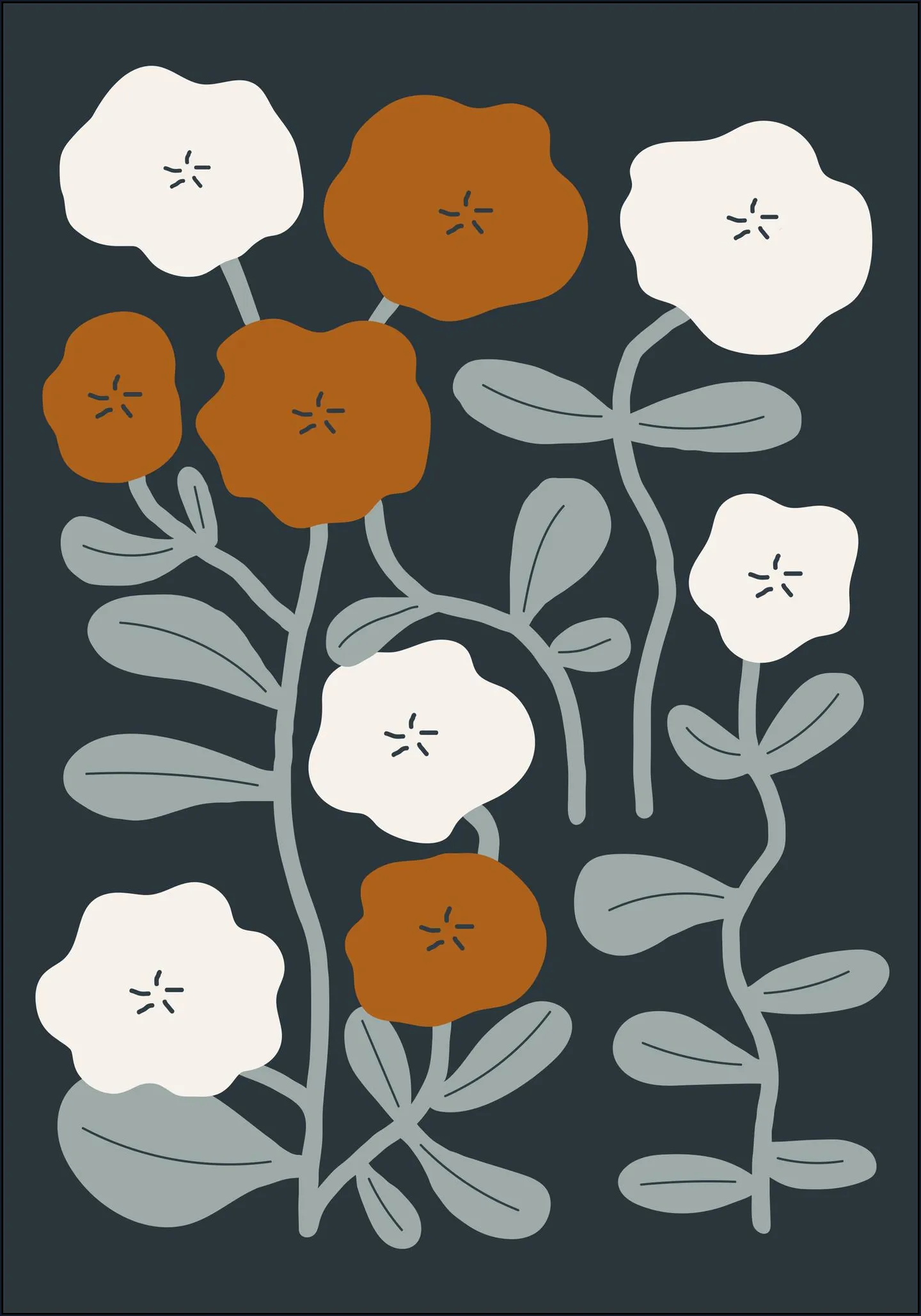 Happiness Blooms with Flowers