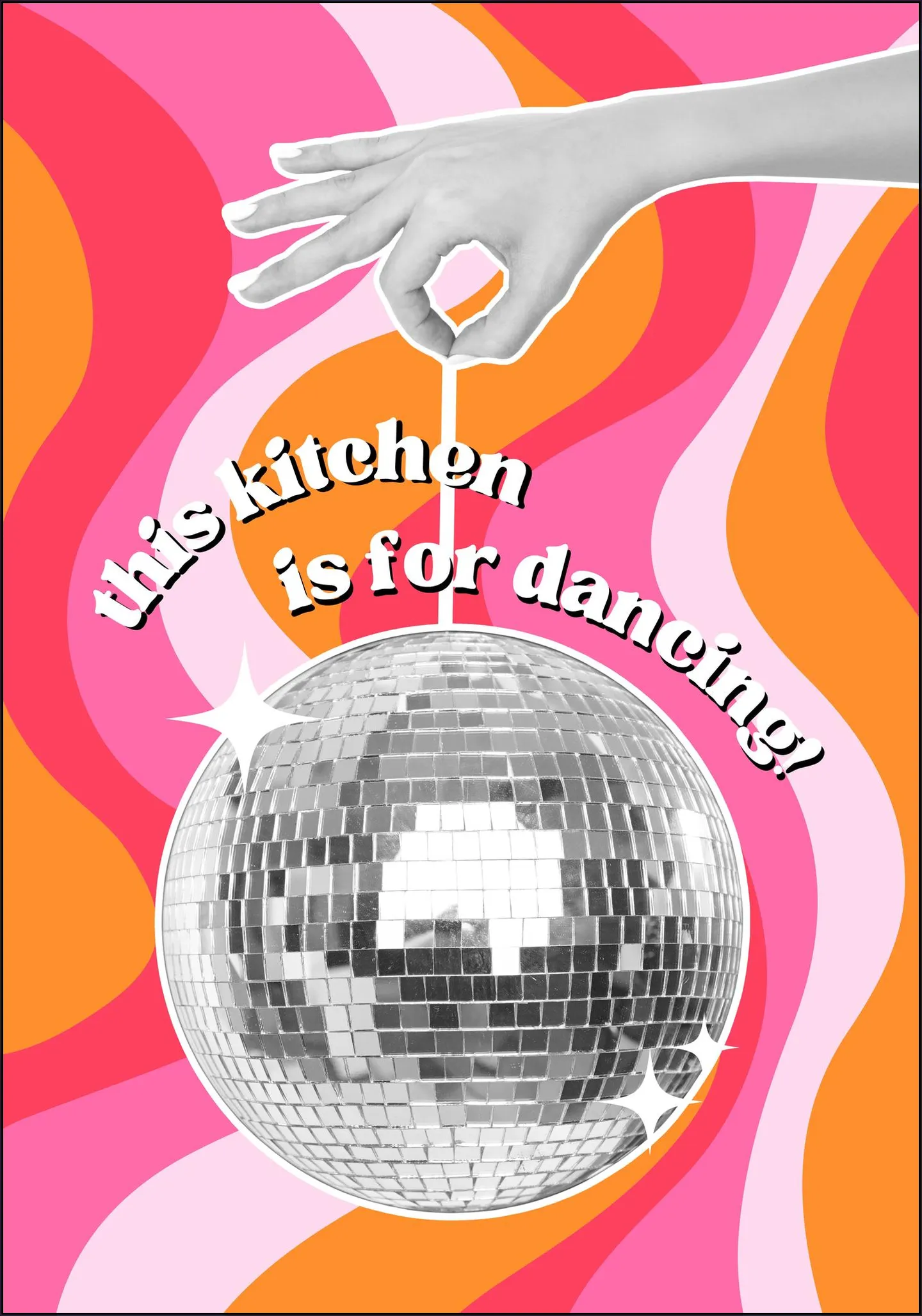 Disco Kitchen Vibes