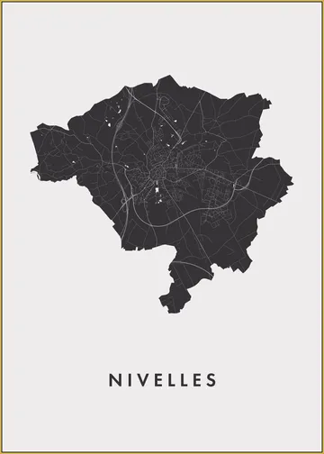Nivelles City Map