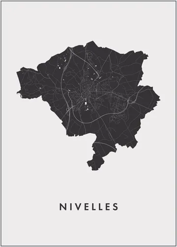 Nivelles City Map