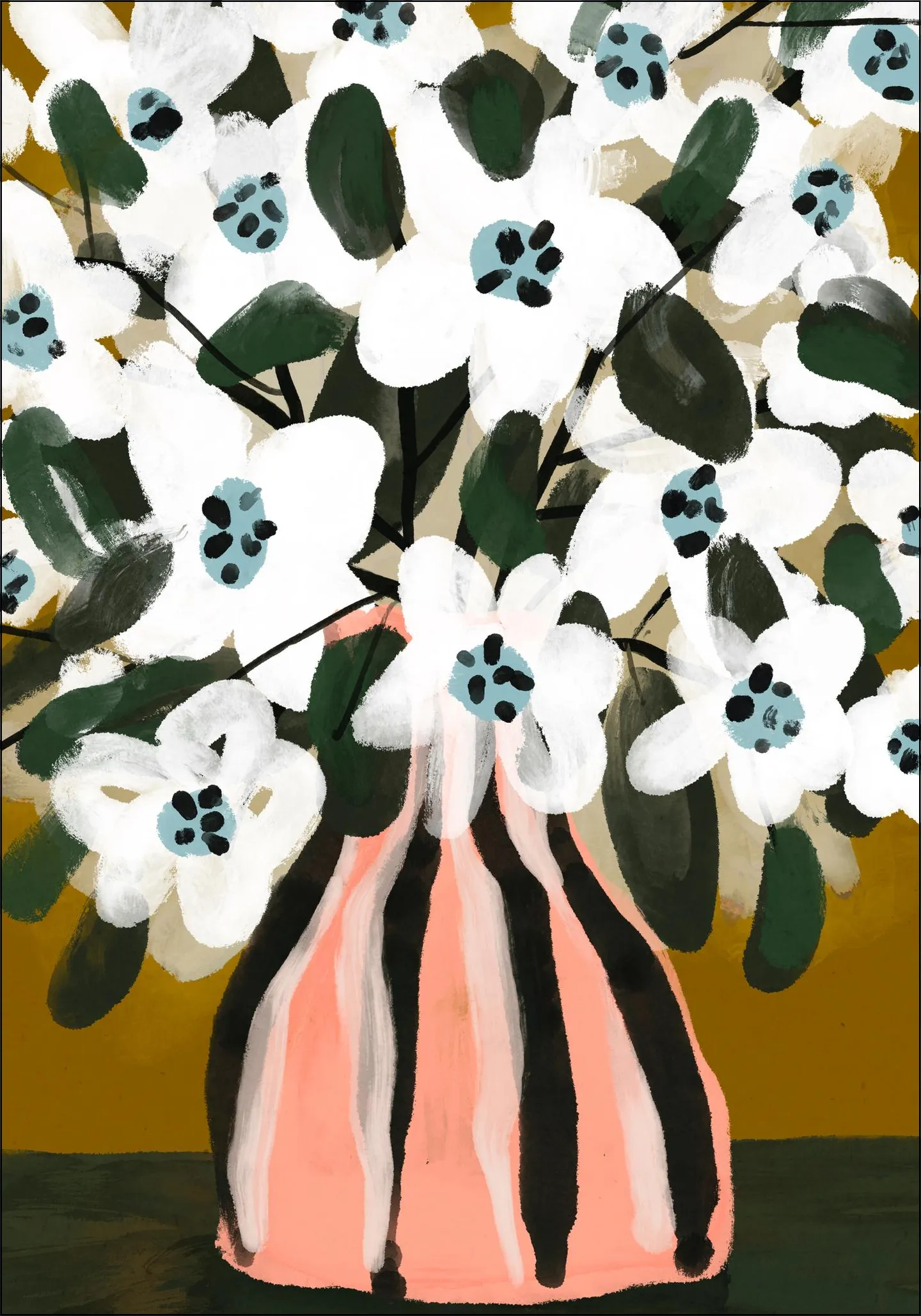 Pastel Flower Impression No 9