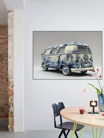 Delft Blue VW Bus 