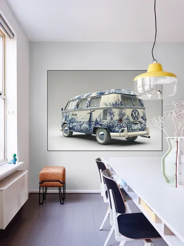 Delft Blue VW Bus 