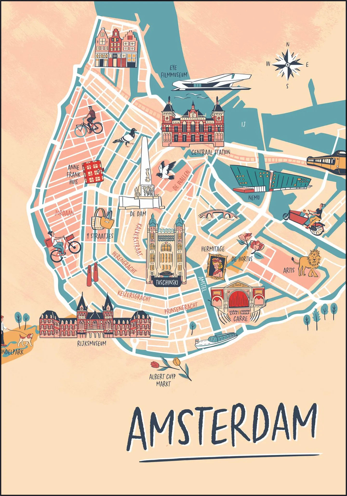 Amsterdam Illustration 